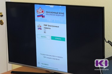 Жителям Коми представили мобильное приложение Пенсионного фонда