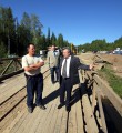 Реконструкция моста автодороги Вуктыл-Подчерье продолжается