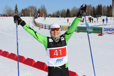 Эстафетная гонка прошла в пятый день Кубка мира мастеров по лыжным гонкам