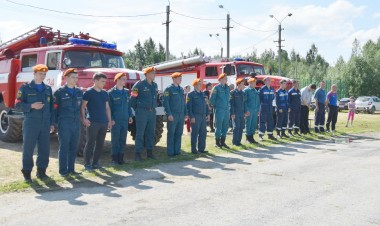 Пожарный биатлон:  победила команда 24-ПСЧ
