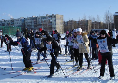 Удачные старты «Лыжни России-2012»