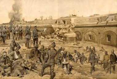 Осада и взятие русскими войсками австрийской крепости Перемышль в Первую мировую войну
