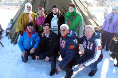 Игорь Ковзель дал старт республиканскому лыжному фестивалю Лямпиада