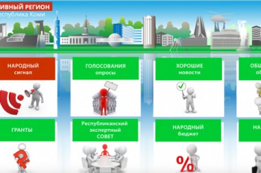 В Республике Коми начал свою работу общественный портал Активный регион