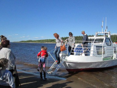 Жители Вуктыльского района недовольны организацией переправы через реку Печору
