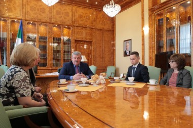 С.Гапликов обсудил с главными врачами Республики Коми прямую линию Президента Российской Федерации В.Путина